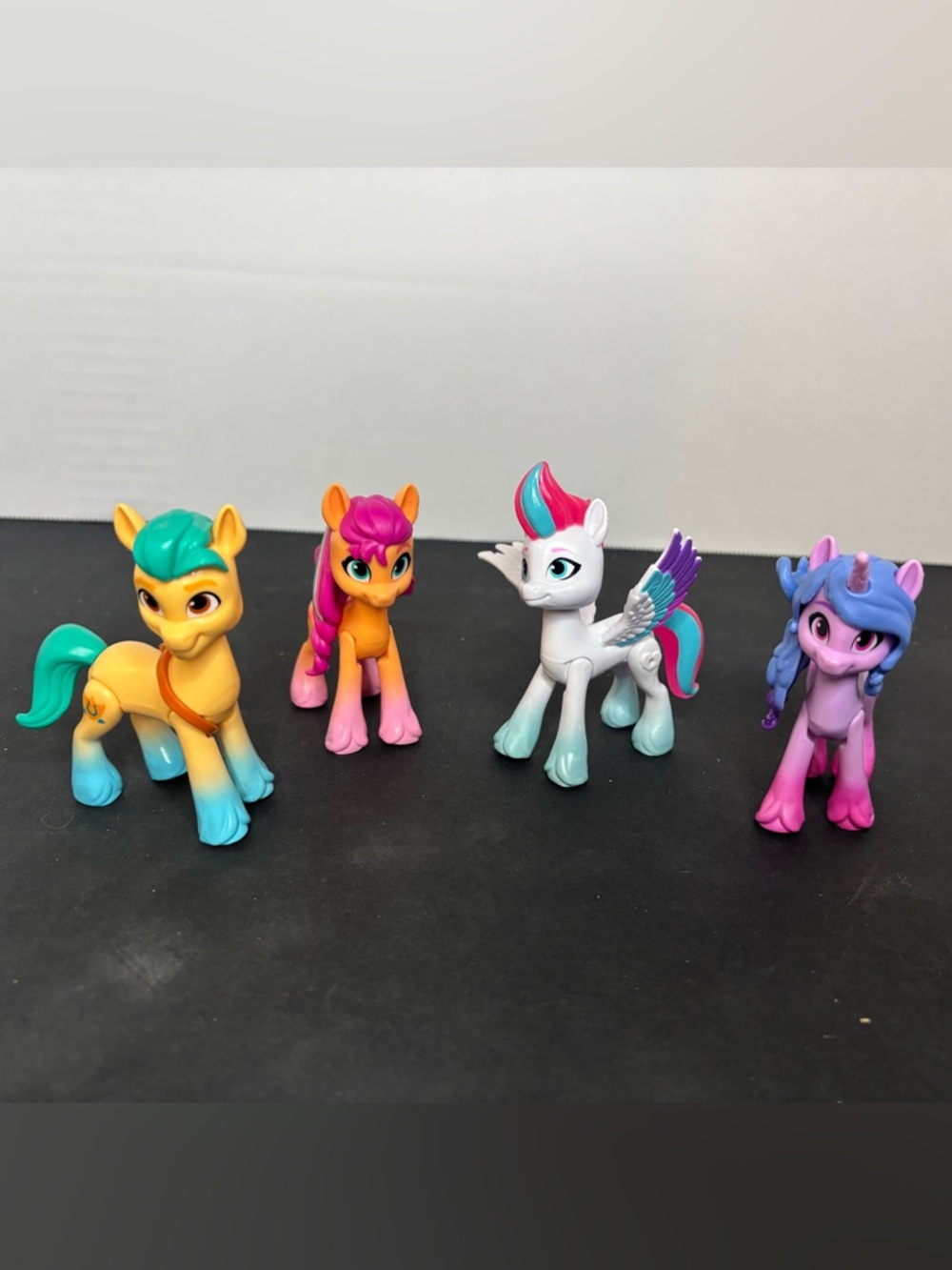 My Little Pony Figure Set - Teal, Orange, White, Purple, Pink Accents
